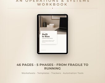 Manuale operativo "Built to Run" • Audit dei sistemi di 46 pagine, modelli di procedure operative standard (PDF)
