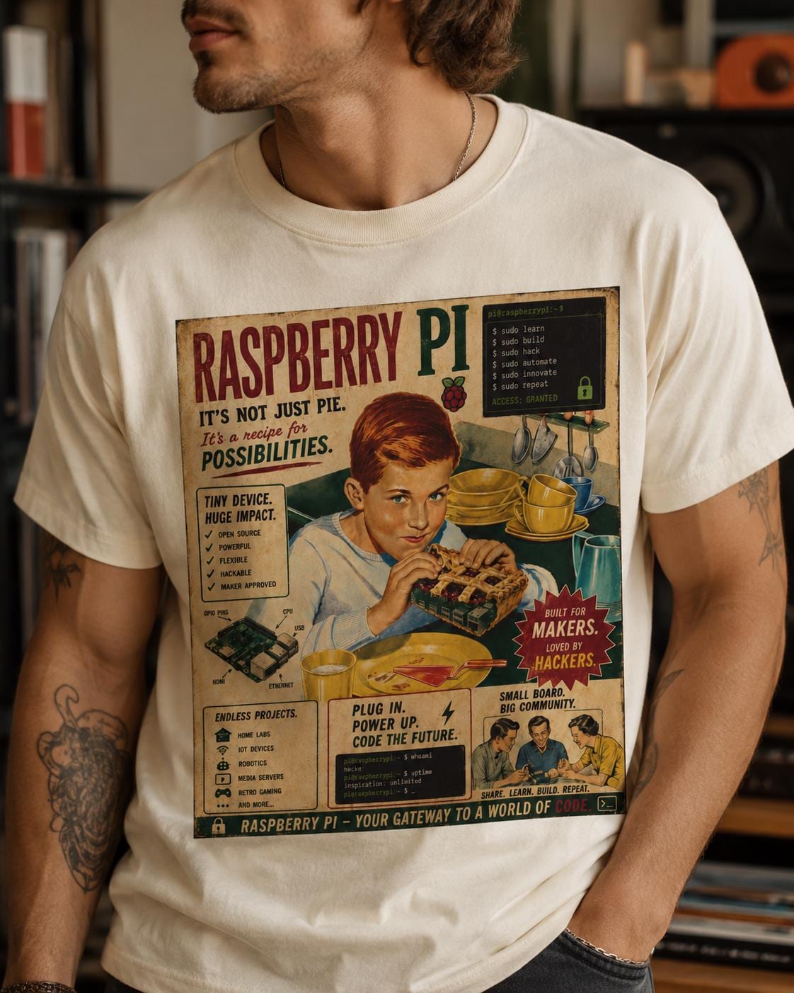 Raspberry Pi Shirts - Etsy