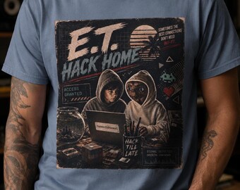 E.T. Hack Home T-Shirt | Hooded Session Scene