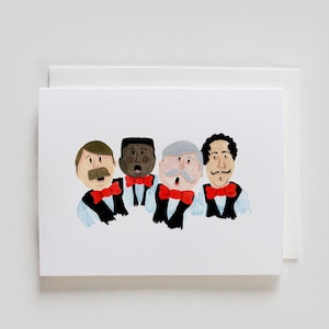 BARBERSHOP QUARTET Greeting Card