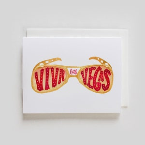 VIVA LAS VEGAS Greeting Card