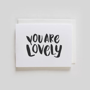 Eres encantadora Tarjetas de felicitación