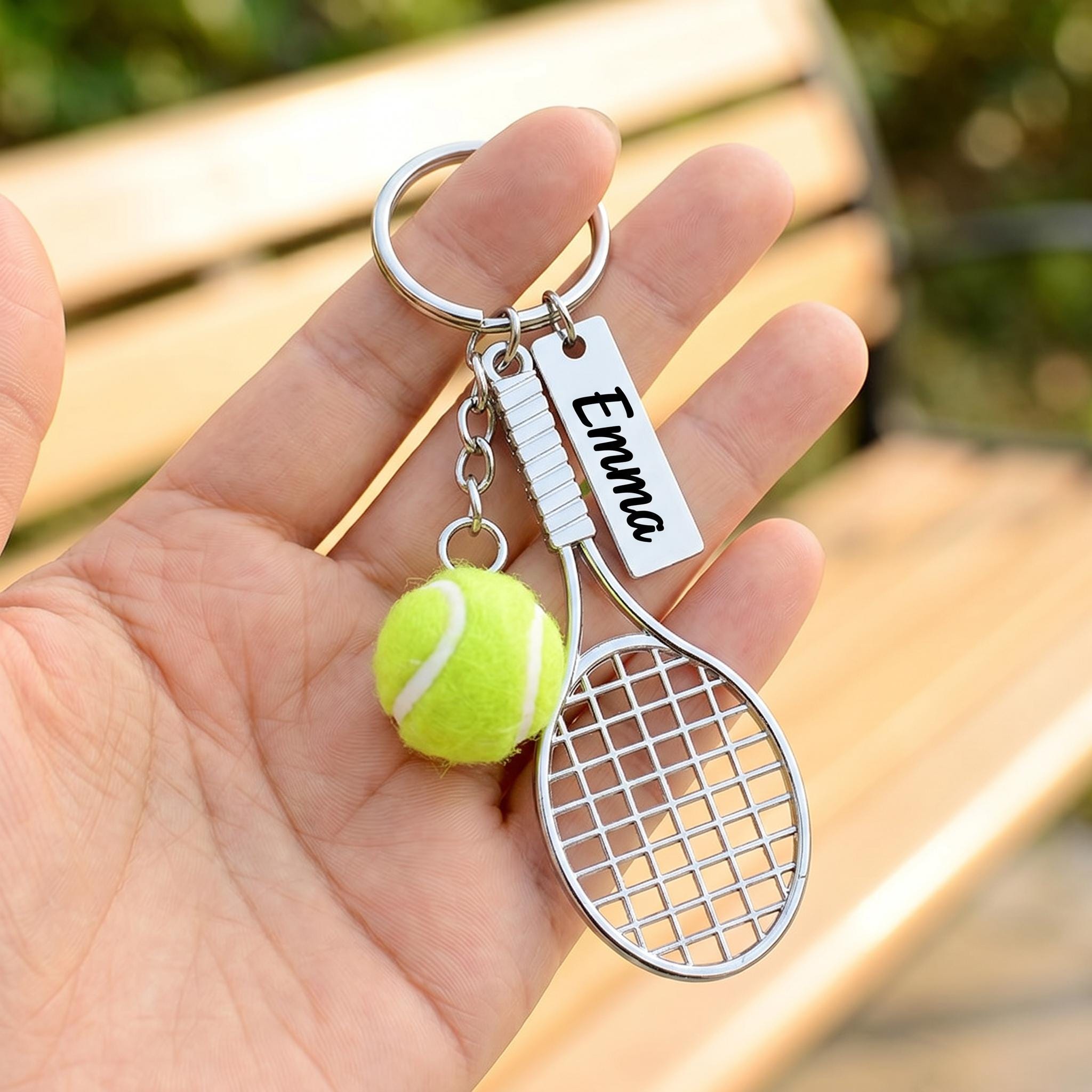 Tennis keychain - Etsy 日本