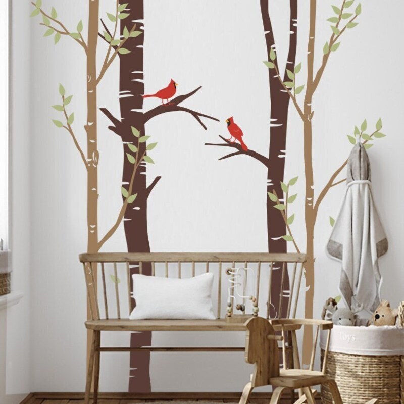 Bird Decals for Wall - Etsy