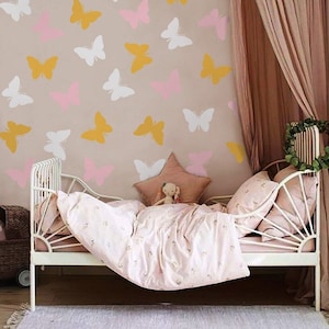Butterflies Wall Decal, Baby Nursery And Kids Room Wall decal, Wall Decor