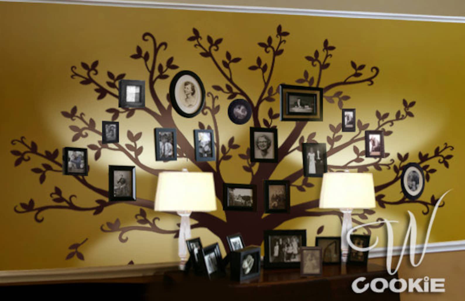 Wall decal Family Tree Nursery Wall Decal Etsy