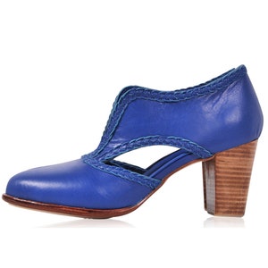 SPIRIT WALKER. low cut shoes / womens boots / heel boots / festival boots. ALL sizes Royal Blue