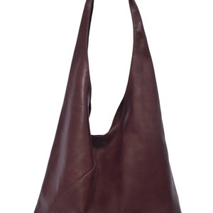 SUENO. soft leather tote / slouchy leather bag / leather weekender bag / Leather shoulder bag