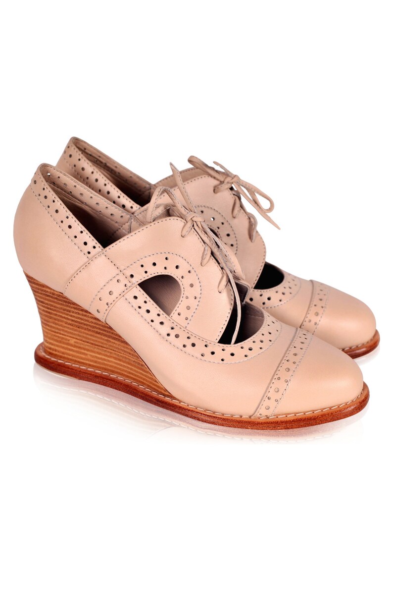 STOCKHOLM. Leather Oxfords / Womens Oxfords / Womens Leather Etsy