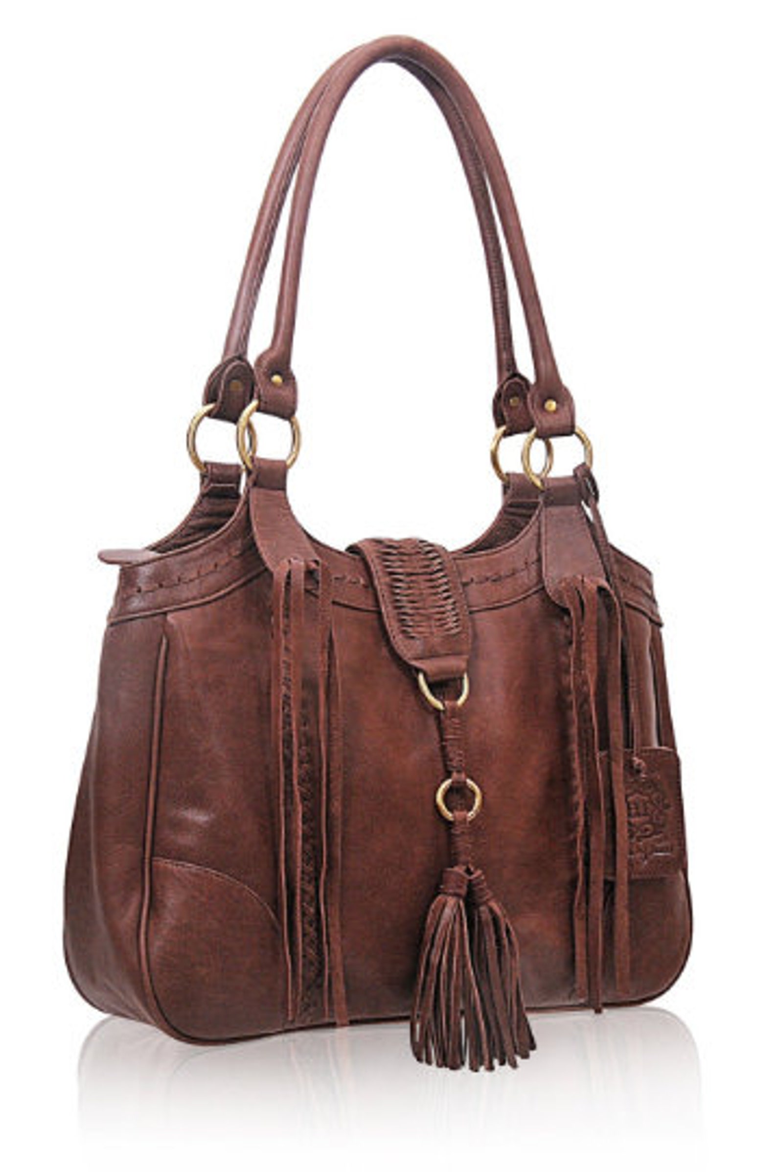 womens tan leather tote bag