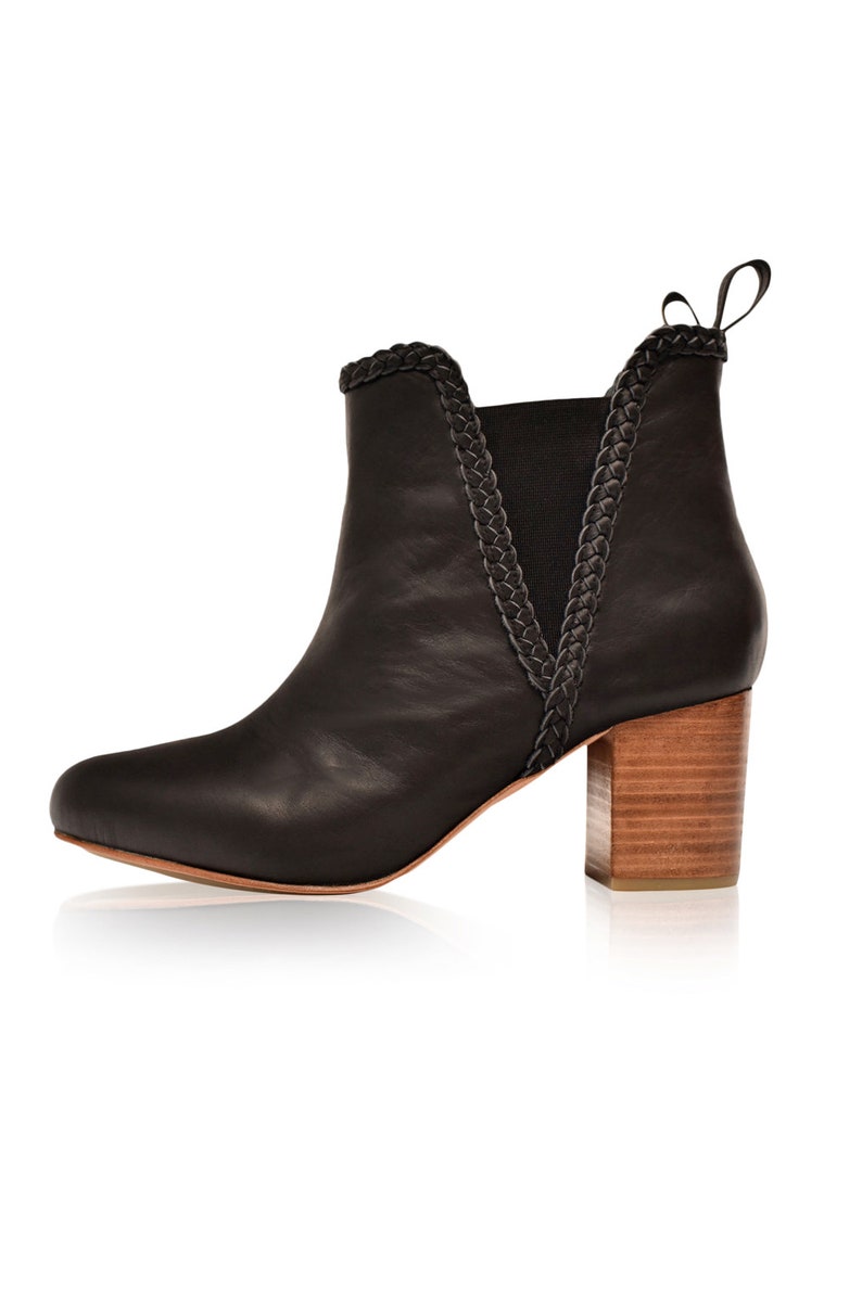 EL PASO. Brown ankle boots / cowboy boots / leather boots / Etsy