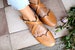 MANGROVE. Leather ballet flats | boho wedding sandals | barefoot shoes | leather flat sandals 