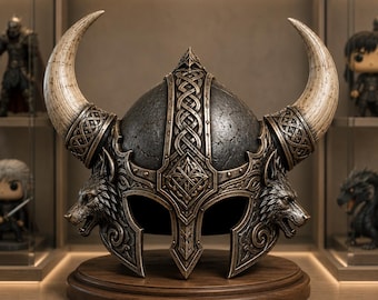 Medieval Knight Helmet 3D Model STL File for 3D Printing, Fantasy Cosplay Accessory, High-Detail