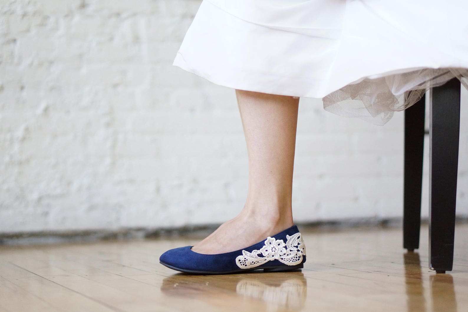 navy blue bridal ballet flats,wedding shoes,low wedding shoes,navy wedding flats,navy flats,bridal shoes,gift,blue flats with iv