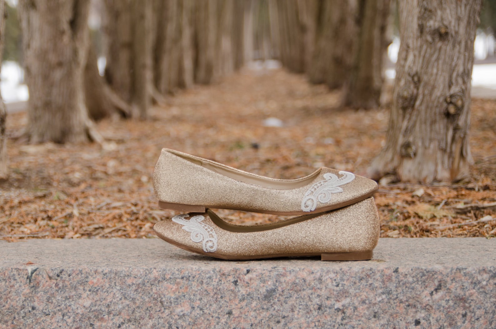 gold wedding flats,rose gold flats,wedding shoes,gold ballet flats,sparkle,bridesmaid,bridal shoes,gold bridal flats, shoes with