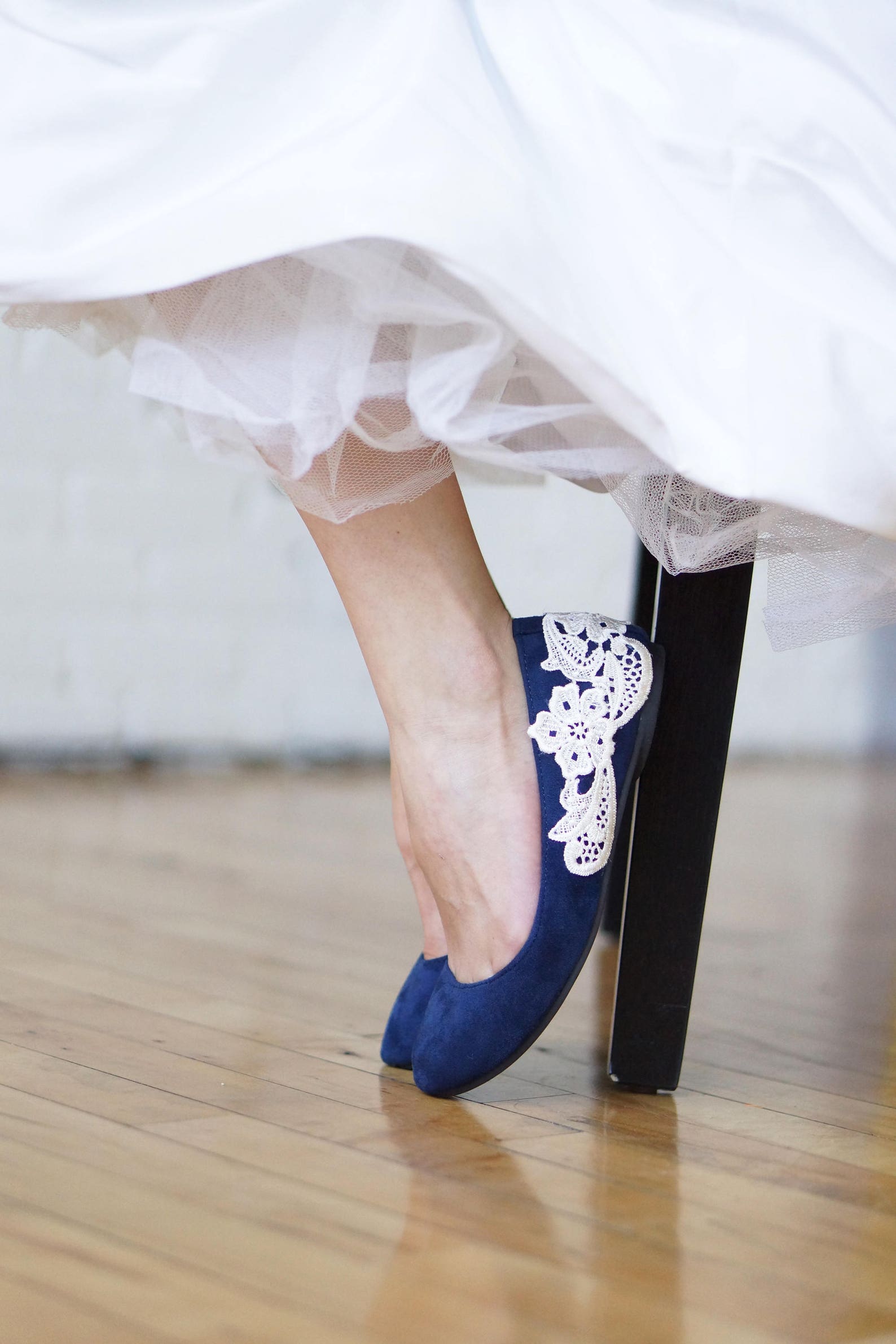 navy blue bridal ballet flats,wedding shoes,low wedding shoes,navy wedding flats,navy flats,bridal shoes,gift,blue flats with iv