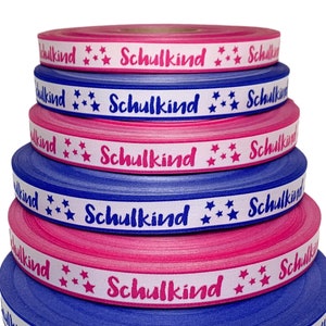 Schoolchild woven ribbon school enrollment 1,80 EUR/meter