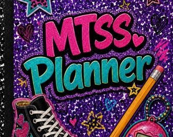 Personalized MTSS Intervention Planner | Small-Group Lesson Planner, Student Progress Monitoring and Tier Support Organizer