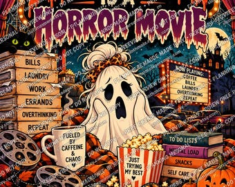 Libro da colorare per adulti a tema horror / Pagine da colorare sarcastiche per adulti a tema Halloween (Libro fisico)