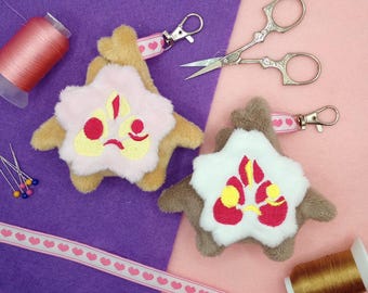 Pluche Korok-sleutelhanger, roze kersenbloesem: Kawaii Zelda Gamer Gifts