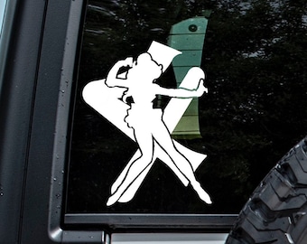 Anime magisch meisje Jupiter vinyl auto sticker sticker | voor gebruik buitenshuis