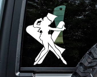 Anime Magical Girl Jupiter Vinyl Car Decal Sticker | for Outdoor Use