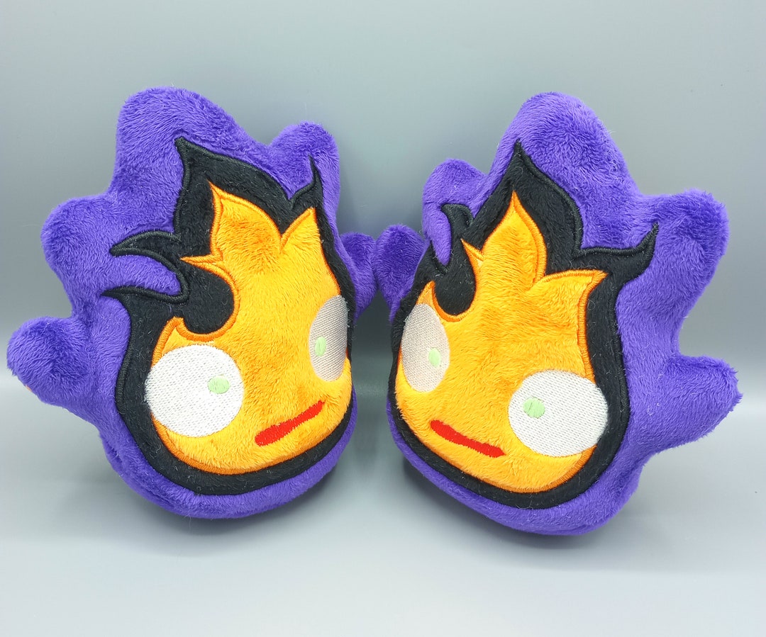 Shellfire Plush Halloween Calcifer Plush / Fire Demon / Anime / Plushie / Kawaii ...