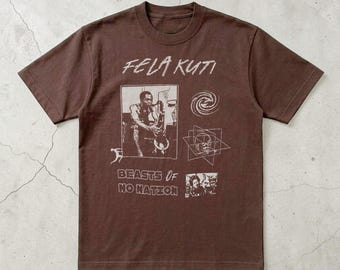 Fela Kuti Fan-Art T-Shirt, Unisex-Baumwollshirt, Grafik-T-Shirt