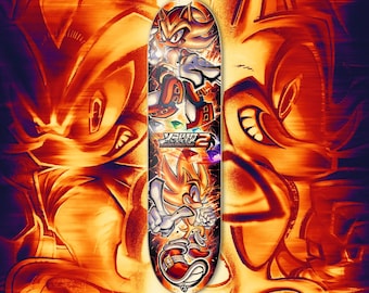 SUPER SONIC 8&quot; Sonic Adventure 2 Skateboard Deck