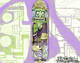 MONKEY BUSINESS 8" Skateboard Deck