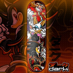 DARK 8&quot; Sonic Adventure 2 Skateboard Deck