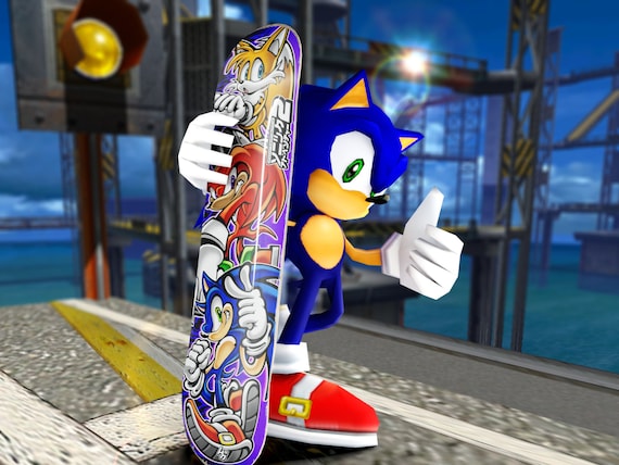 Sonic 3 スケートボード 未使用パーツ付き Sonic 3 スケートボード 未使用パーツ付き