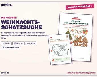 Kerstschattenjacht voor kinderen (PDF) · Sint-Nicolaas-speurtocht (4-9 jaar) · Adventsviering/Kinderverjaardagsfeestje (printbaar)