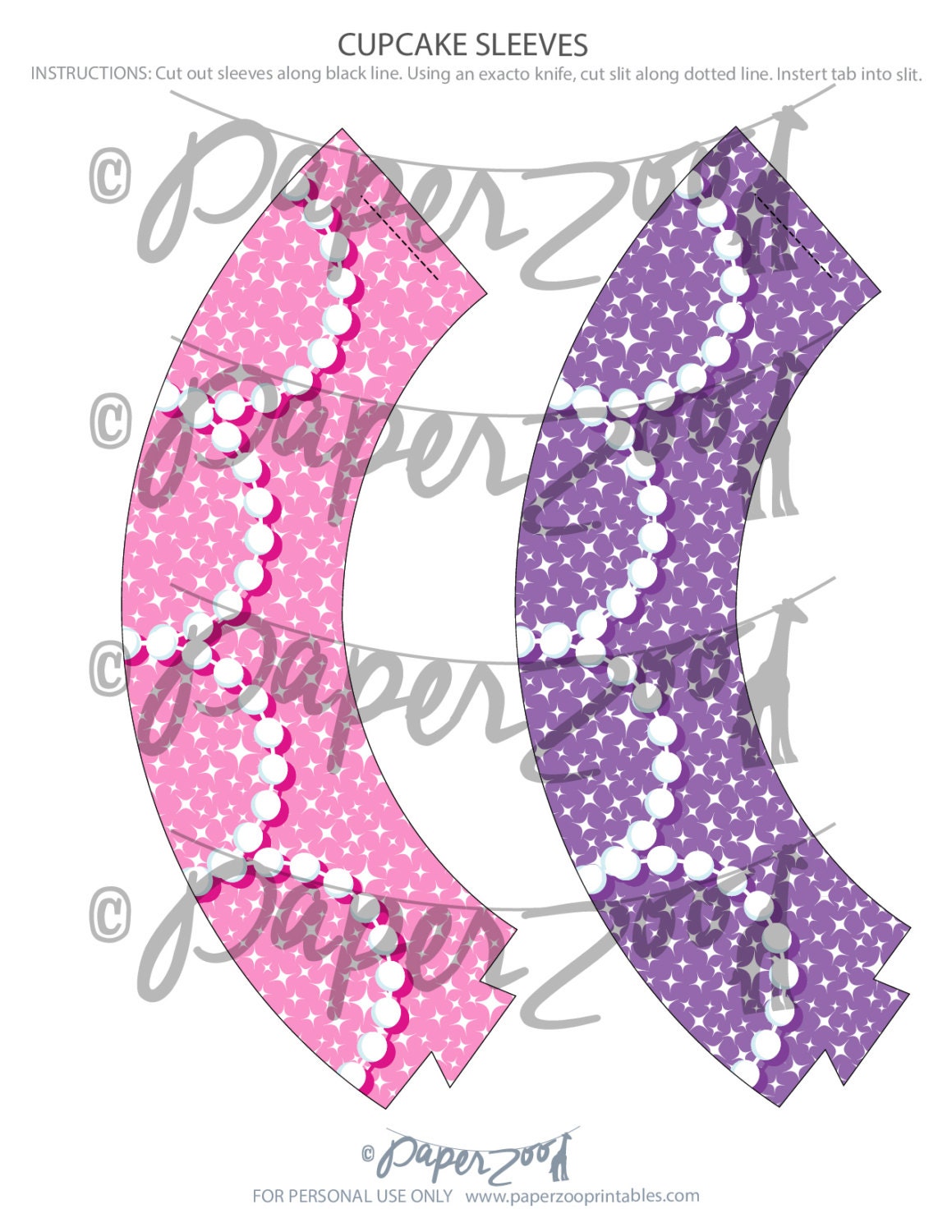 Instant Download, Pretty Pretty Princess Printable Party Package, Pink ...