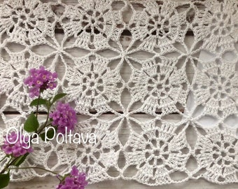 Crochet Symbol Chart. Crochet Lacy Motif #2 Symbol Chart, Graph, Schematic. Motif for Tablecloth, Table Runner, Blouse. Instant PDF Download
