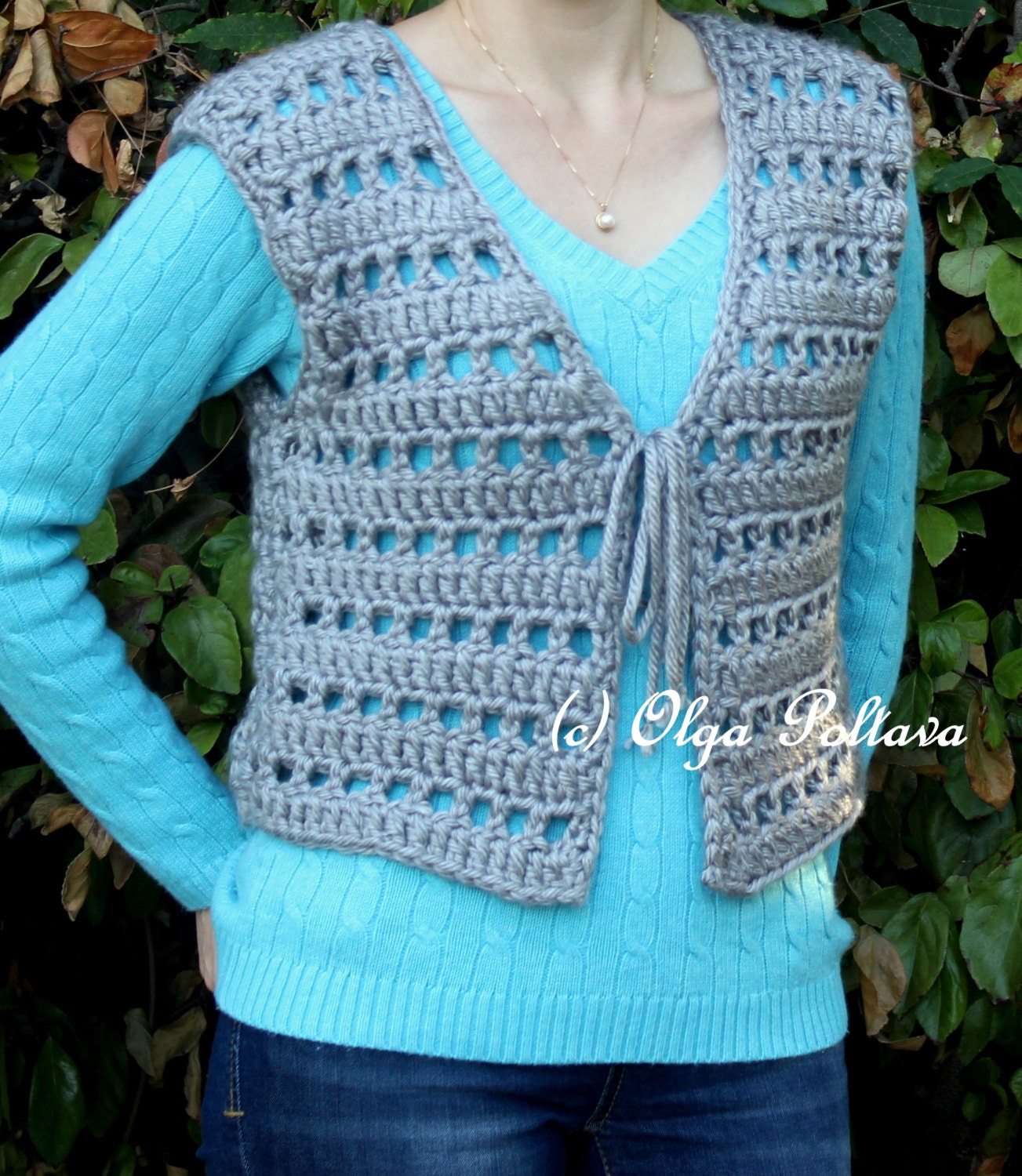 Easy crochet vest pattern online