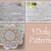 see more listings in the Crochet doily patterns  section