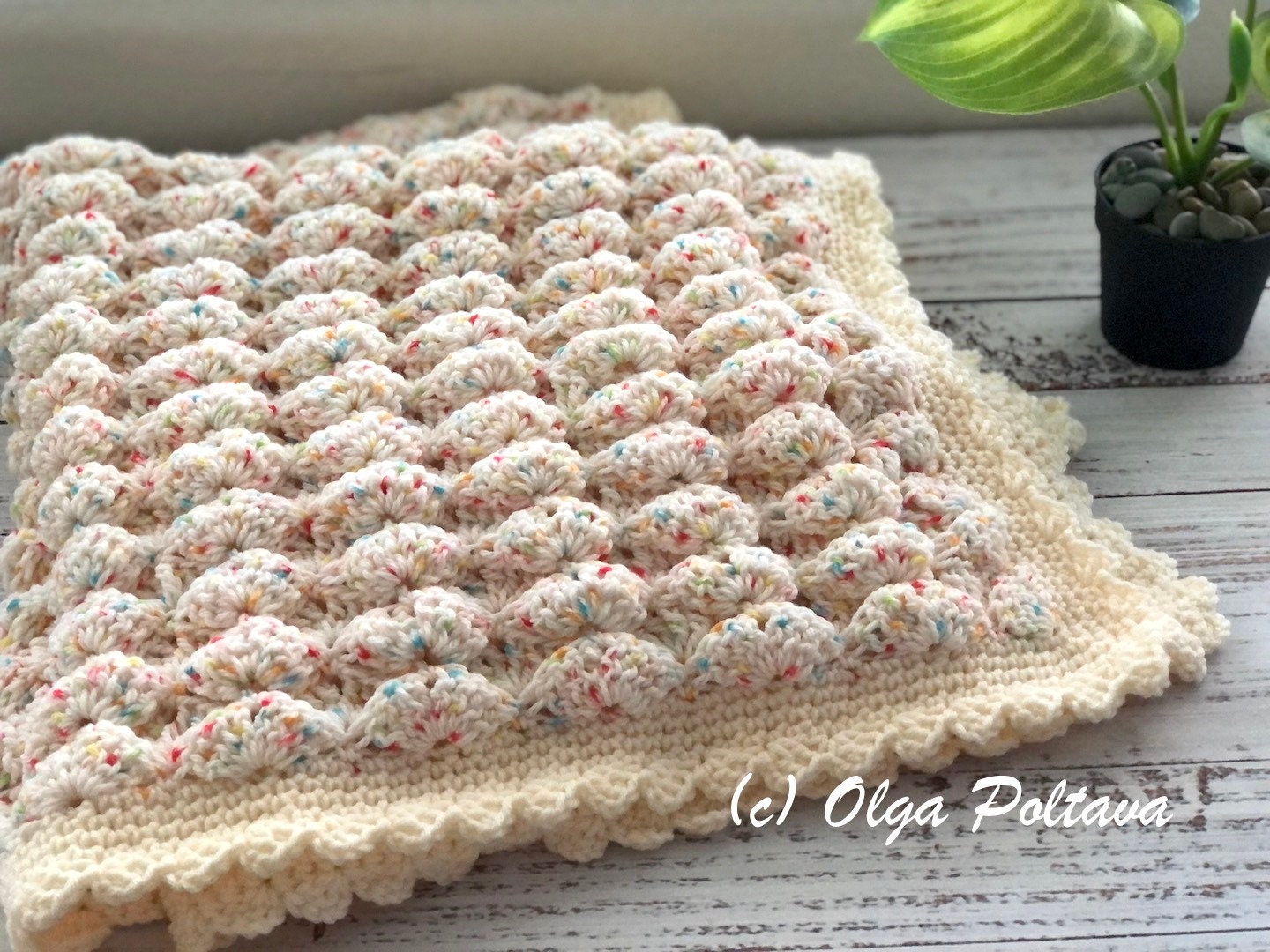 Marshmallow Baby Blanket Crochet Pattern Baby Afghan Pattern Etsy UK