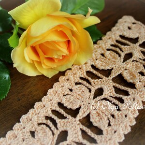 Butterflies Bookmark, Crochet Bookmark Pattern, Crochet Lace Edging Pattern, Lace Butterflies image 3