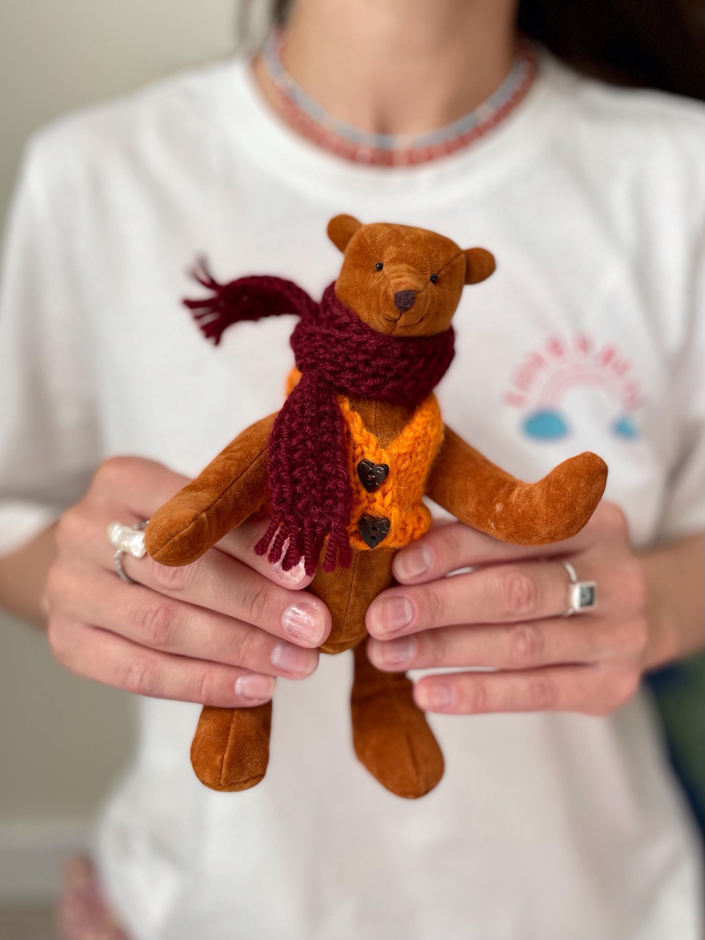 Ginger Teddy Bear - Etsy