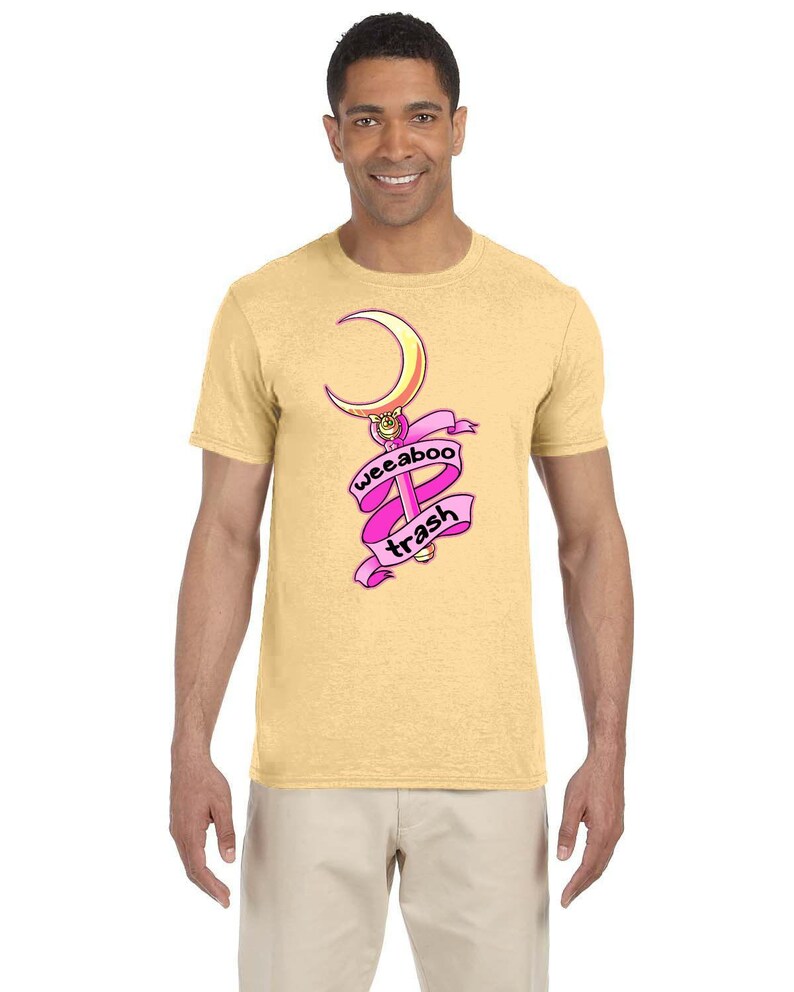 Weeaboo Trash - Moonie Version (men's t-shirt) image 8