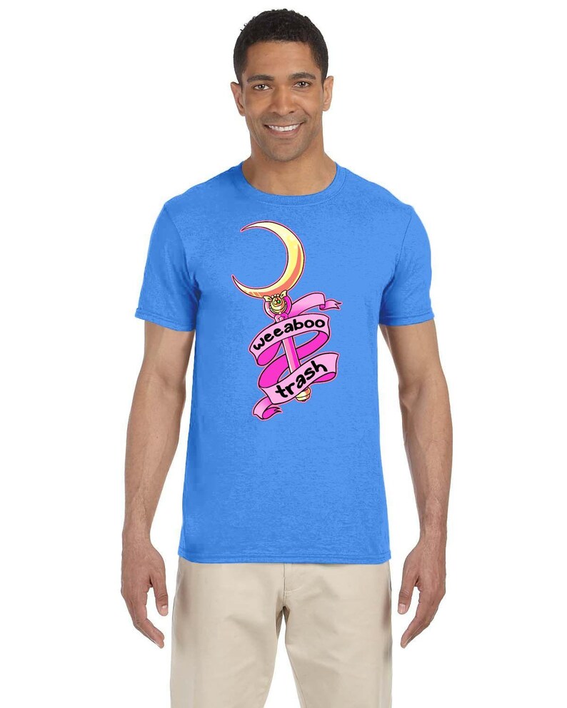 Weeaboo Trash - Moonie Version (men's t-shirt) image 5