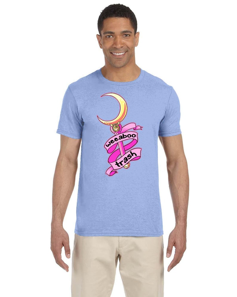 Weeaboo Trash - Moonie Version (men's t-shirt) image 4