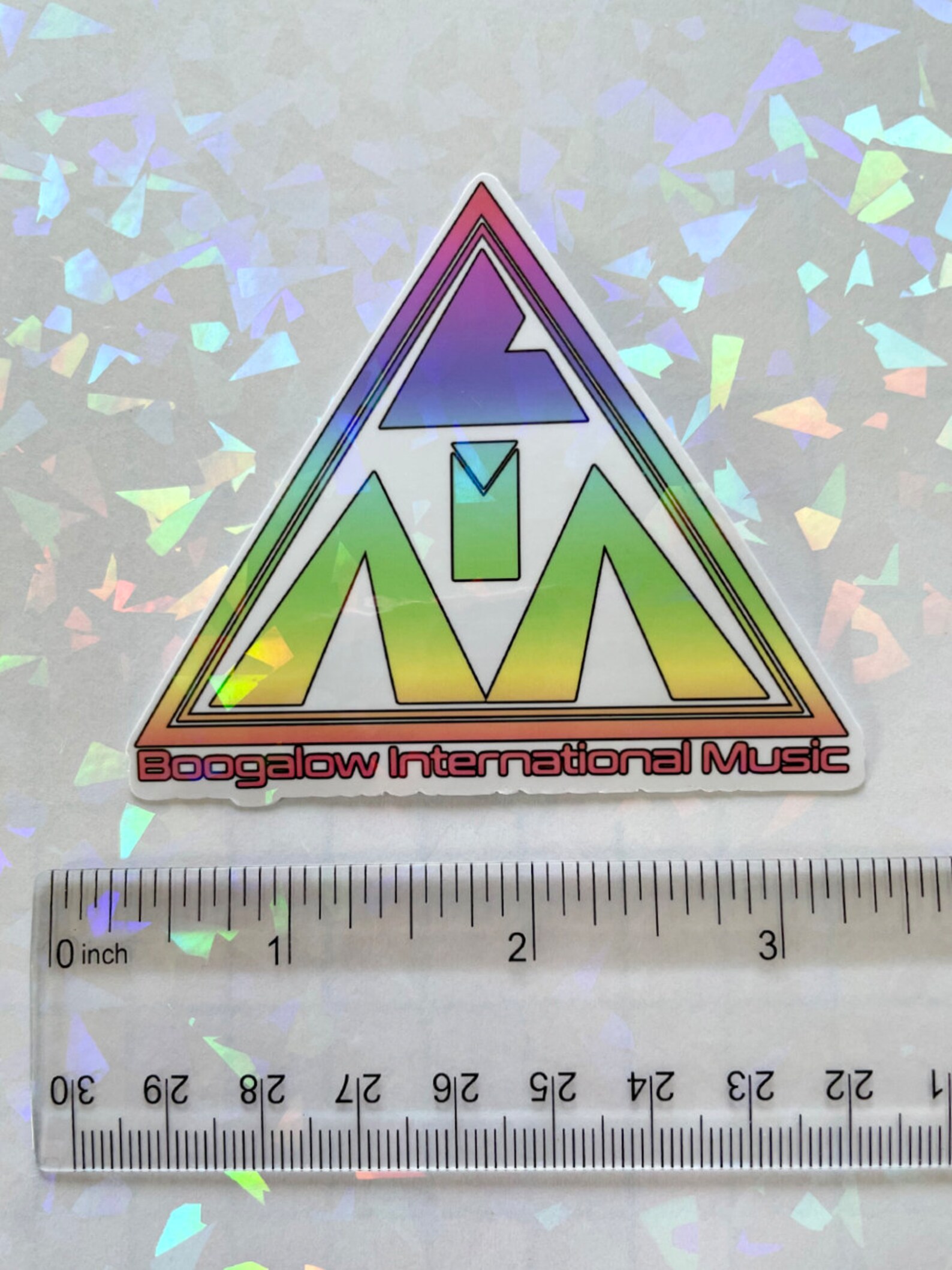 BIM Mark (rainbow) - Holographic Sticker Decal - Etsy
