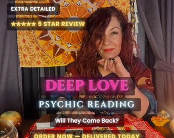 Deep Love Psychic Reading Same Hour, Will My Ex Come Back, Reconciliation Reading, His Her True Feelings, Handwritten Love Tarot
