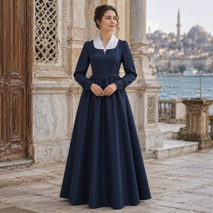 pioneer dress California Costumes Adult Woman Costume Medium Blue/White : Clothing, Shoes & Jewelry Eleven brass Plus Size Prairie Pioneer Costume