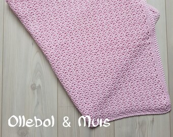 Baby blanket, crochet blanket, pink blanket, handmade blanket, blanket for baby, blanket for baby bed, handmade, nurcery decor