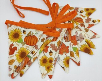 Halloween Ditsy bunting, bunting, halloween decoration, halloween decor, halloween, flag, Belle & Boo bunting halloween, Halloween ditsy