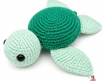 Tortuga de lana hecha a mano, creativa, personalizada, única, artesanal, estilo artístico, regalo para tus hijos