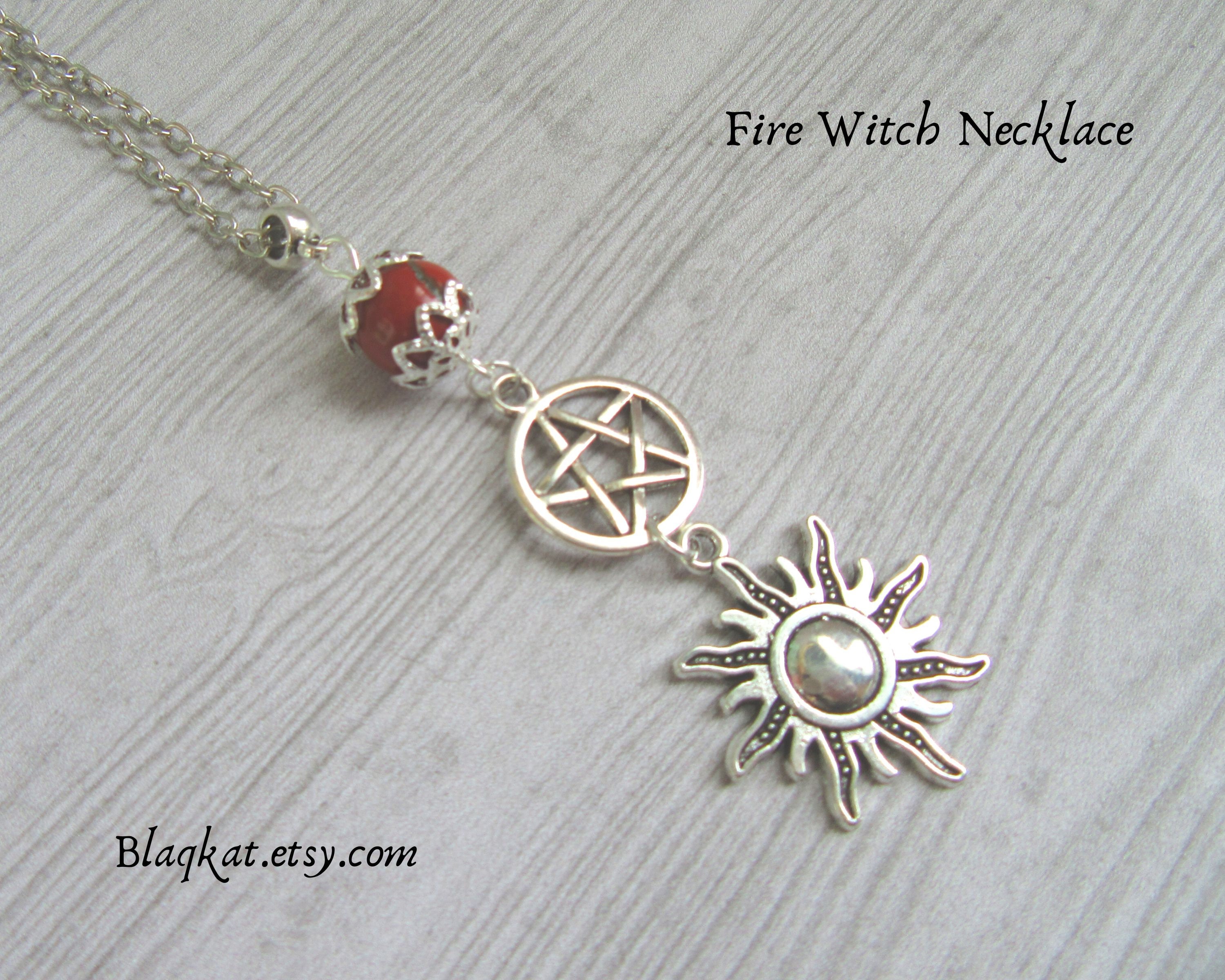 Fire Witch Necklaces